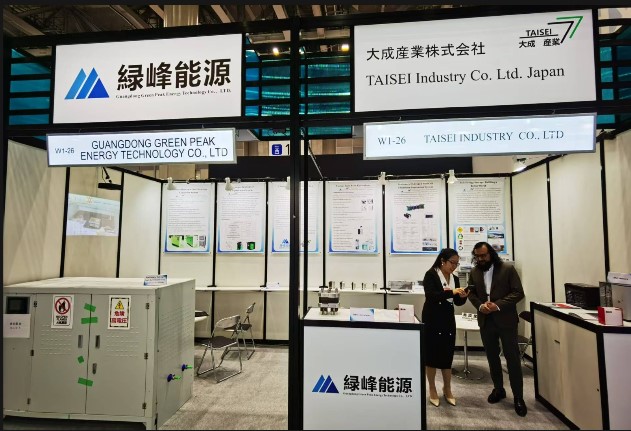 Showcasing our products at an Overseas Expo